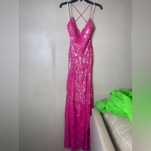 Formal Fuschia Gown